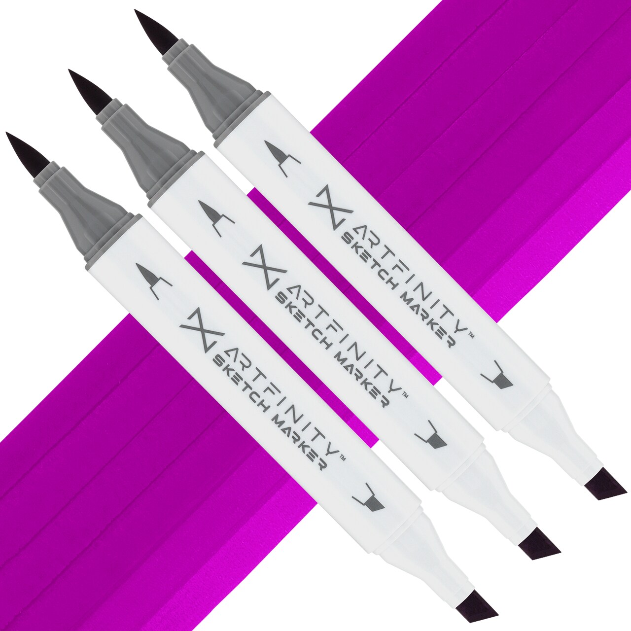 Artfinity Sketch Marker Sets - Set of 3 - Sweet Dream V1-5, Vibrant, Professional, Dye-Based Alcohol Markers for Artists, Drawing, Travel, & More